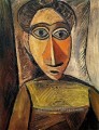 Bust of Femme 4 1907 cubism Pablo Picasso